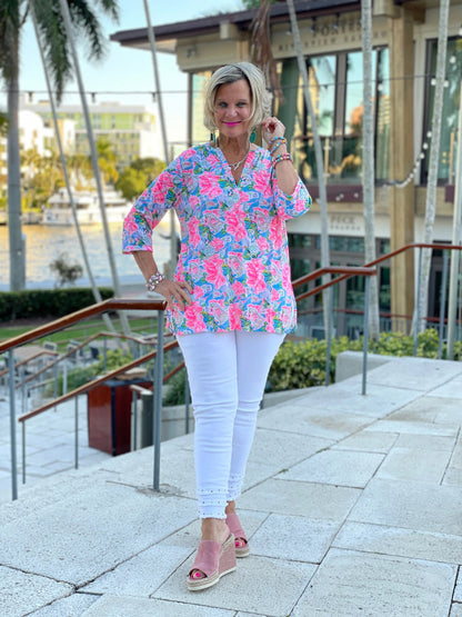 GOLFING IN STYLE TUNIC TOP