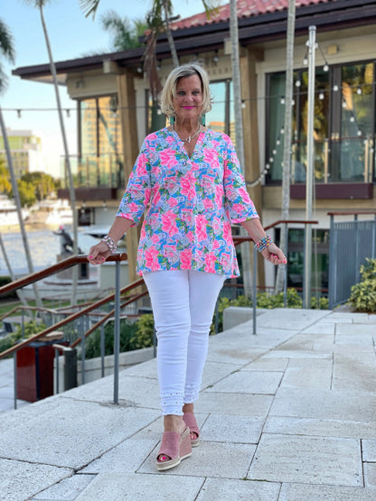 GOLFING IN STYLE TUNIC TOP