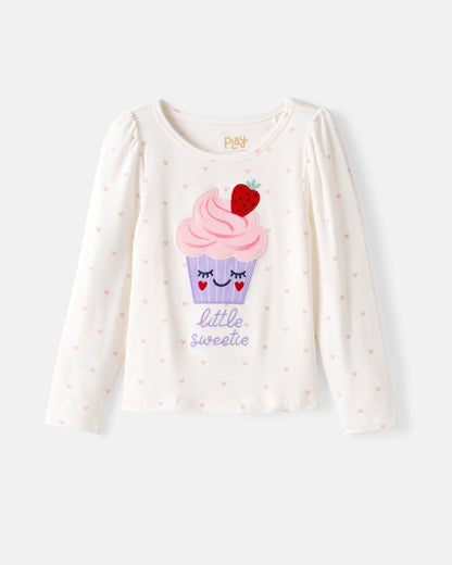 Little Sweetie Puff Sleeve Tee