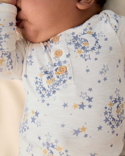Lullaby Sky Henley Bodysuit