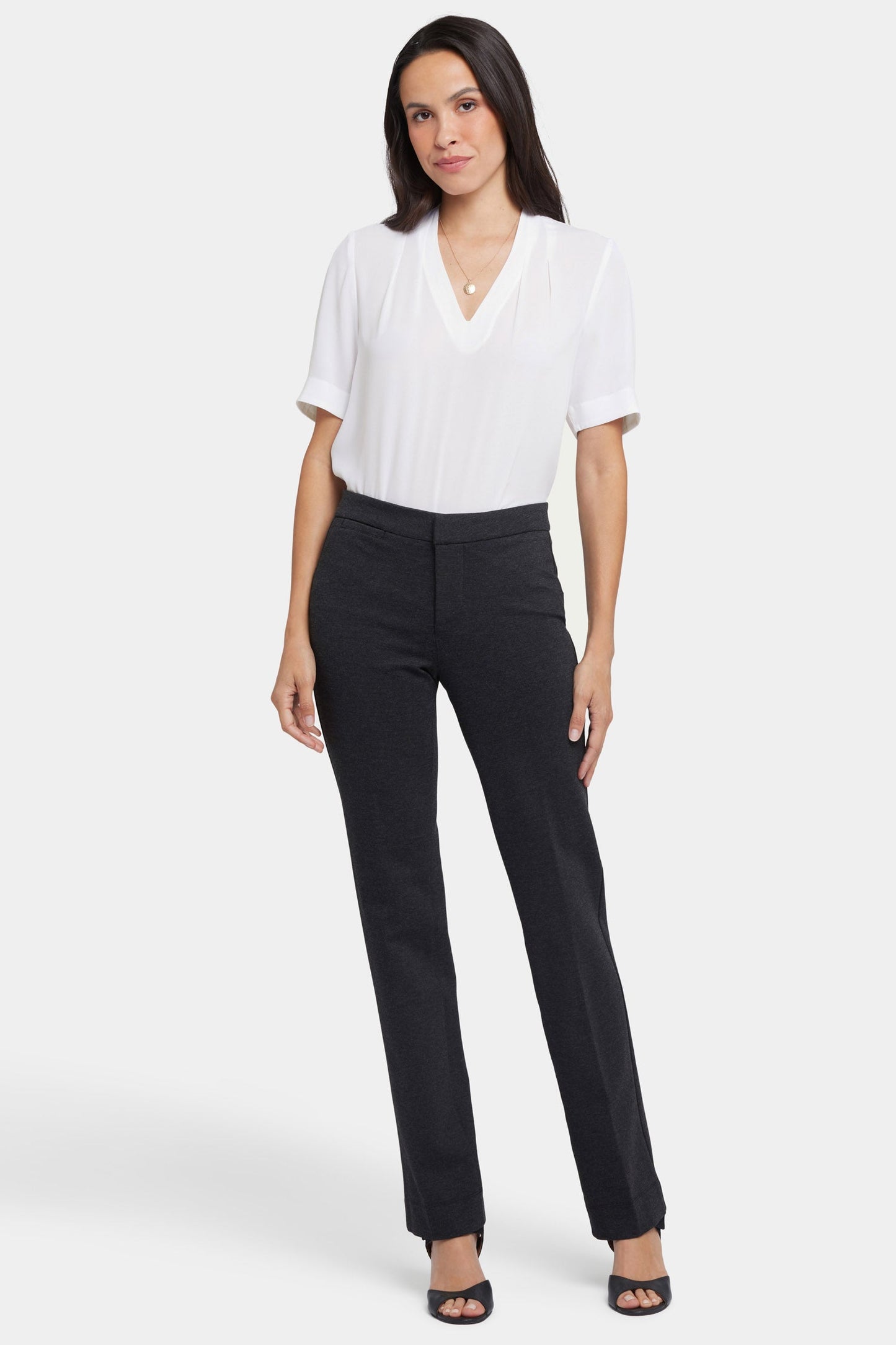 Slim Trouser Pants - Charcoal Heathered