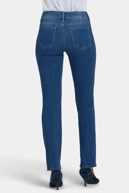Marilyn Straight Jeans - Cool Marine