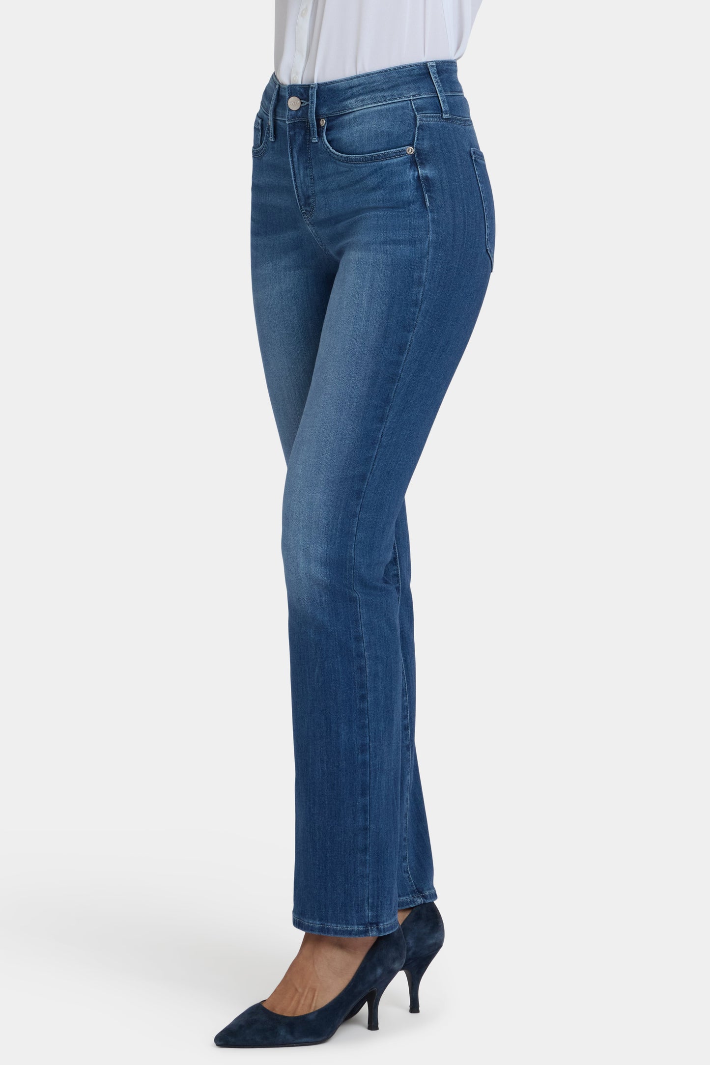 Marilyn Straight Jeans - Cool Marine