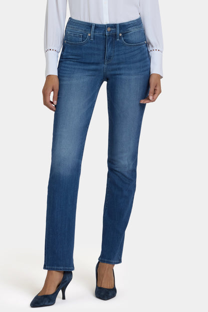 Marilyn Straight Jeans - Cool Marine
