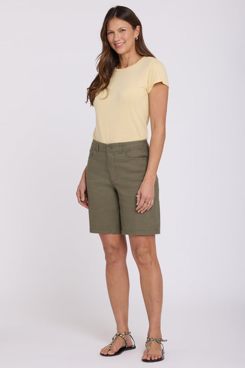 5 Pocket Bermuda Shorts - Avocado