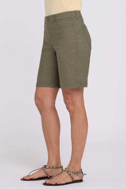 5 Pocket Bermuda Shorts - Avocado