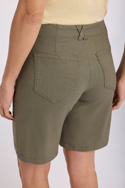 5 Pocket Bermuda Shorts - Avocado
