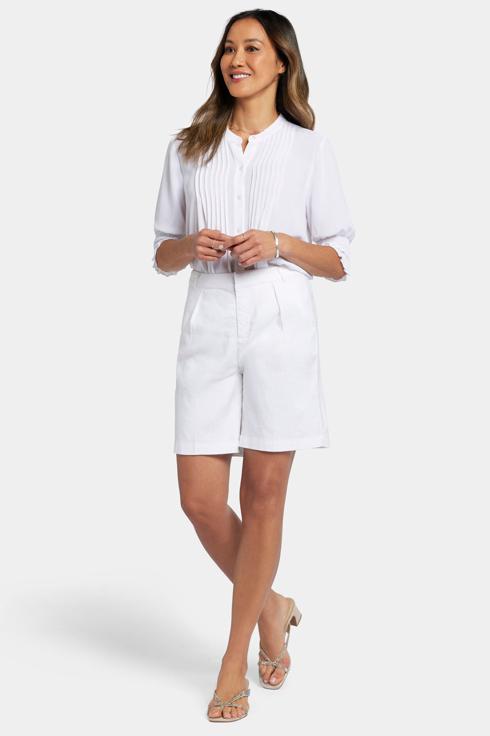 Relaxed Shorts  - Optic White