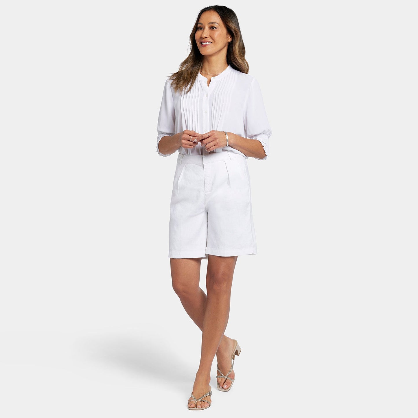 Relaxed Shorts  - Optic White