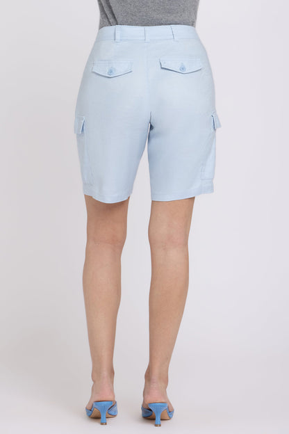 Cargo Bermuda Shorts - Blue Clover
