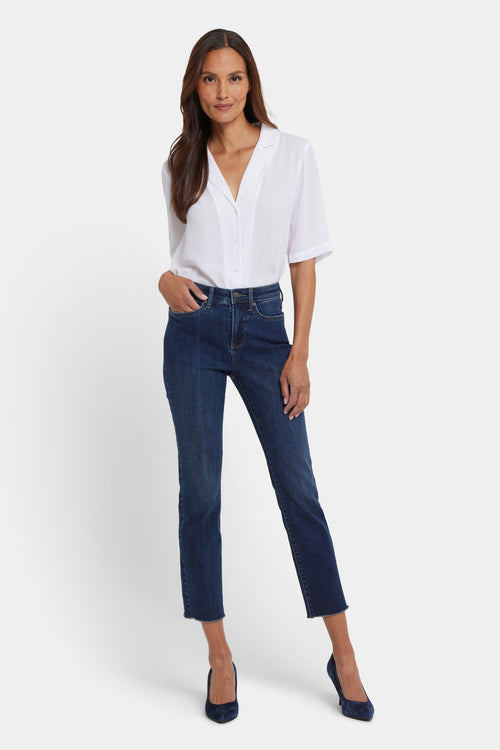 Sheri Slim Ankle Jeans - Louvre Sapphire
