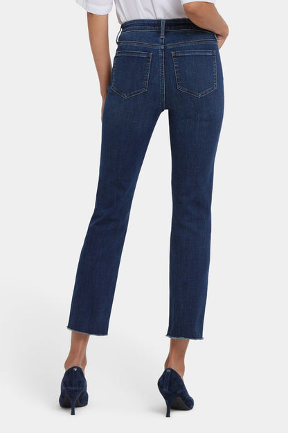 Sheri Slim Ankle Jeans - Louvre Sapphire