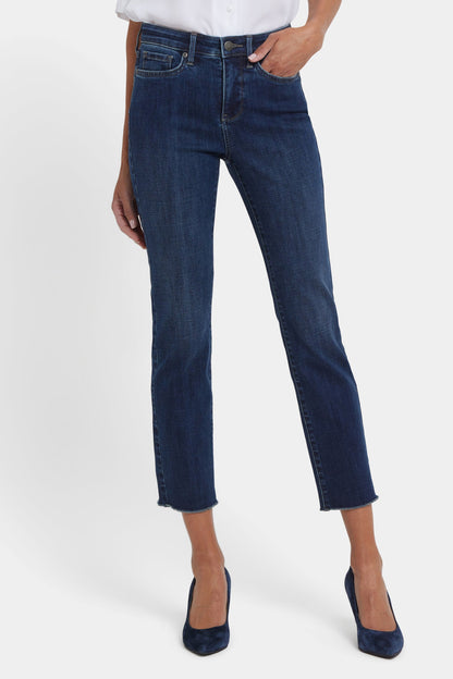 Sheri Slim Ankle Jeans - Louvre Sapphire