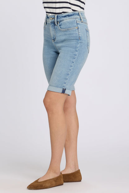 Briella 11 Inch Denim Shorts - Mist Springs