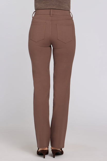Marilyn Straight Pants - Deep Taupe