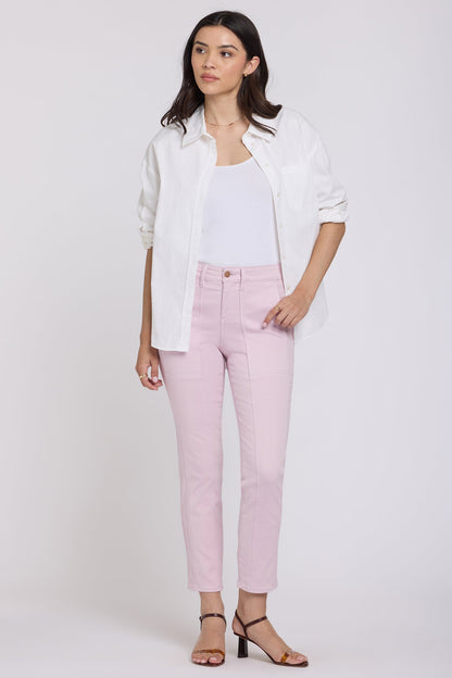 Margot Girlfriend Jeans - Light Lilac
