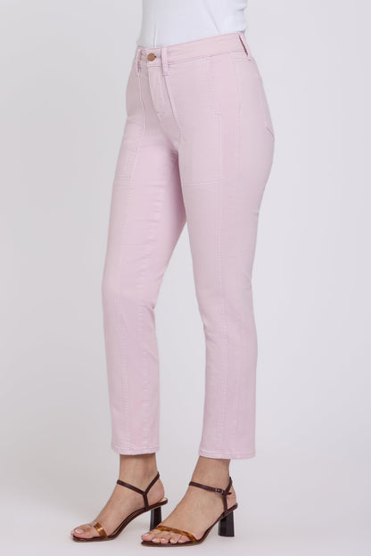 Margot Girlfriend Jeans - Light Lilac
