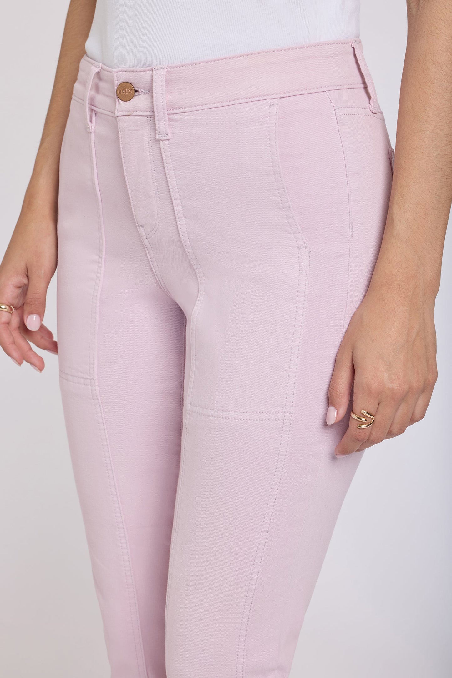 Margot Girlfriend Jeans - Light Lilac