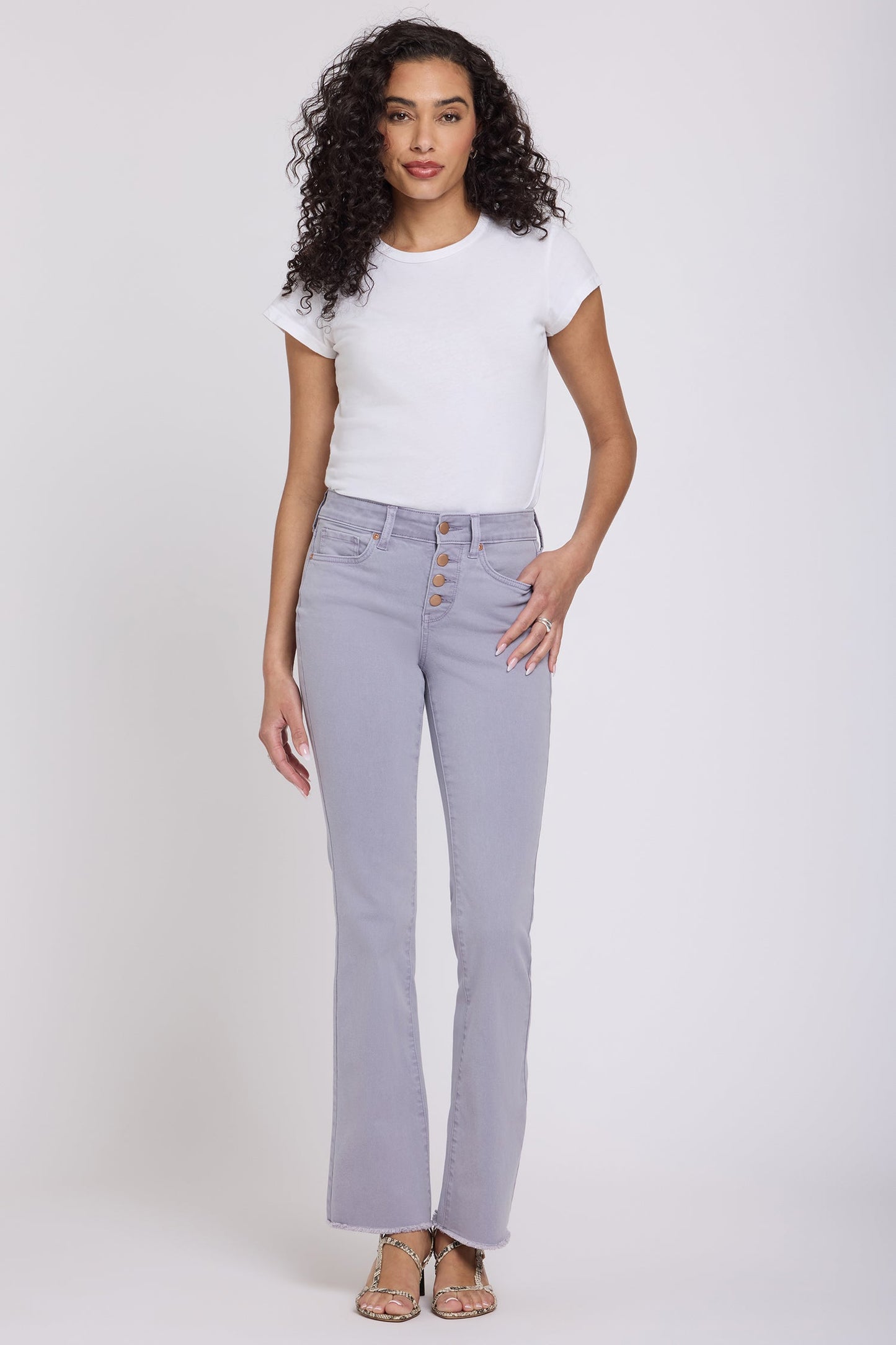 Barbara Bootcut Jeans - Vintage Lavender