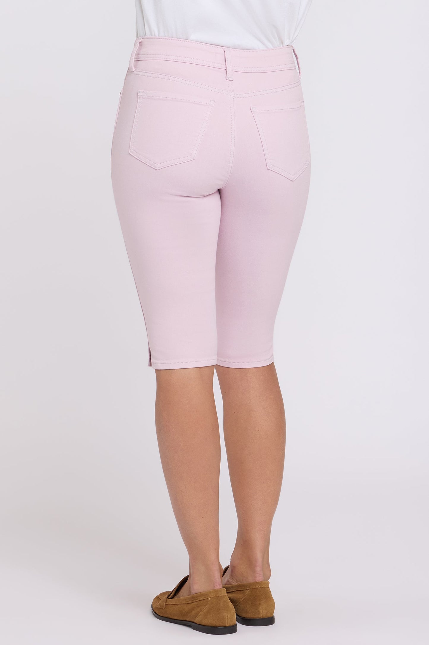 Sophie Bike Capri Jeans - Light Lilac