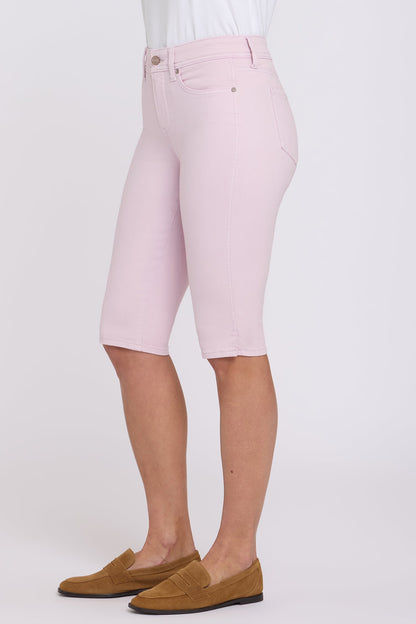 Sophie Bike Capri Jeans - Light Lilac