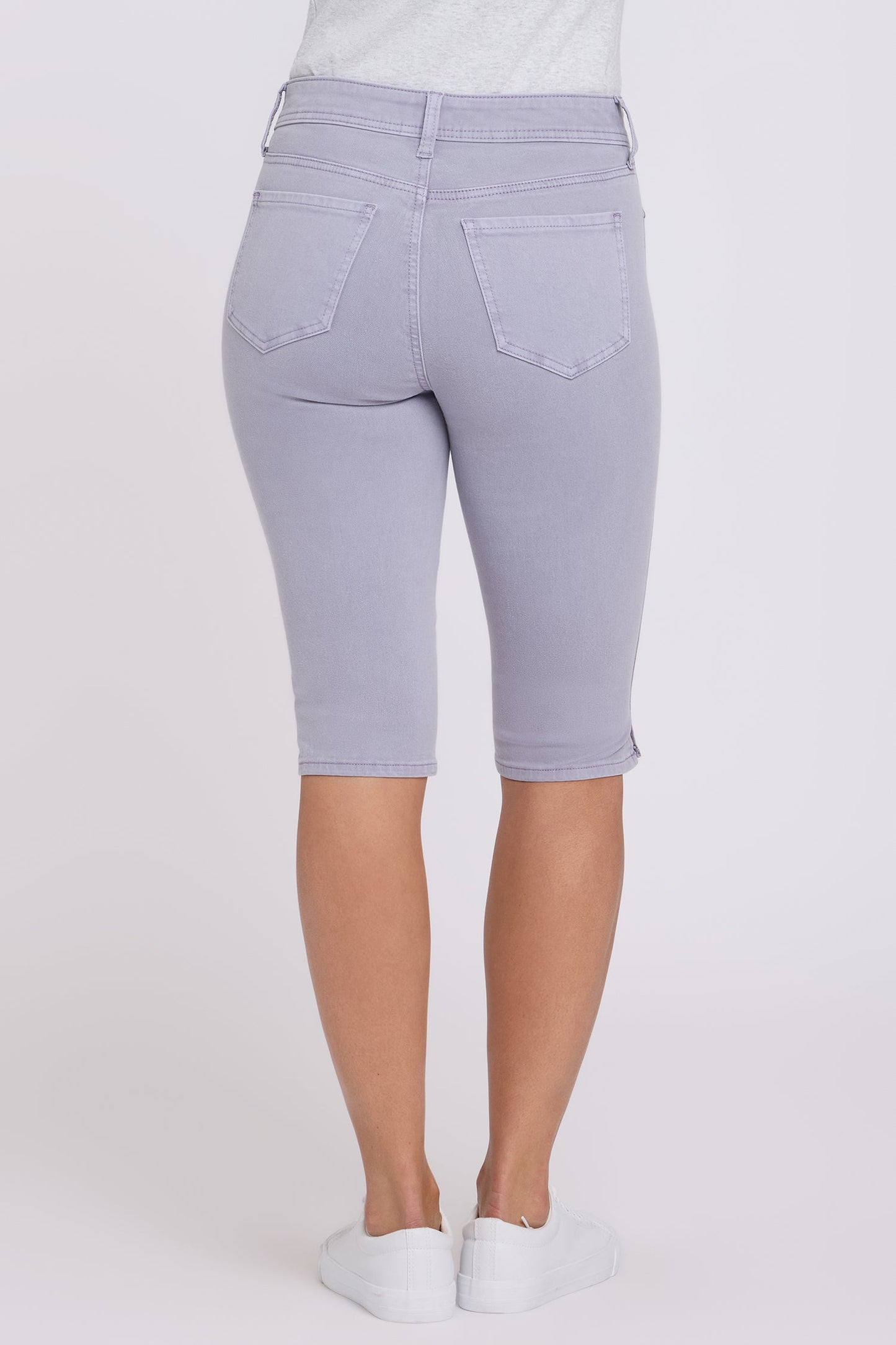 Sophie Bike Capri Jeans - Vintage Lavender
