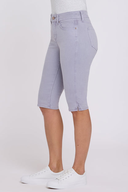 Sophie Bike Capri Jeans - Vintage Lavender