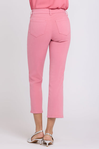 Marilyn Straight Ankle Jeans - Desert Rose