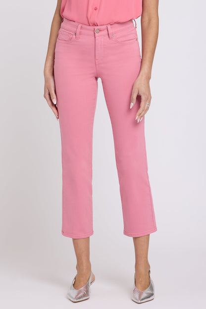 Marilyn Straight Ankle Jeans - Desert Rose