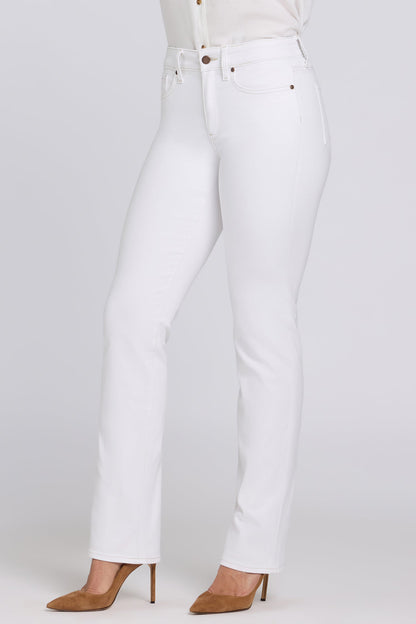 Marilyn Straight Jeans - Optic White