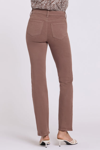 Marilyn Straight Jeans - Deep Taupe