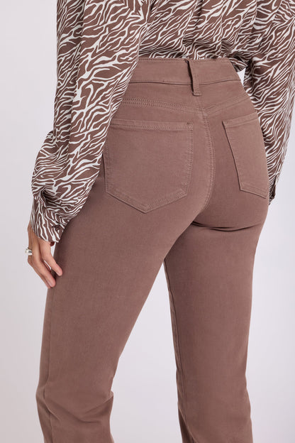 Marilyn Straight Jeans - Deep Taupe