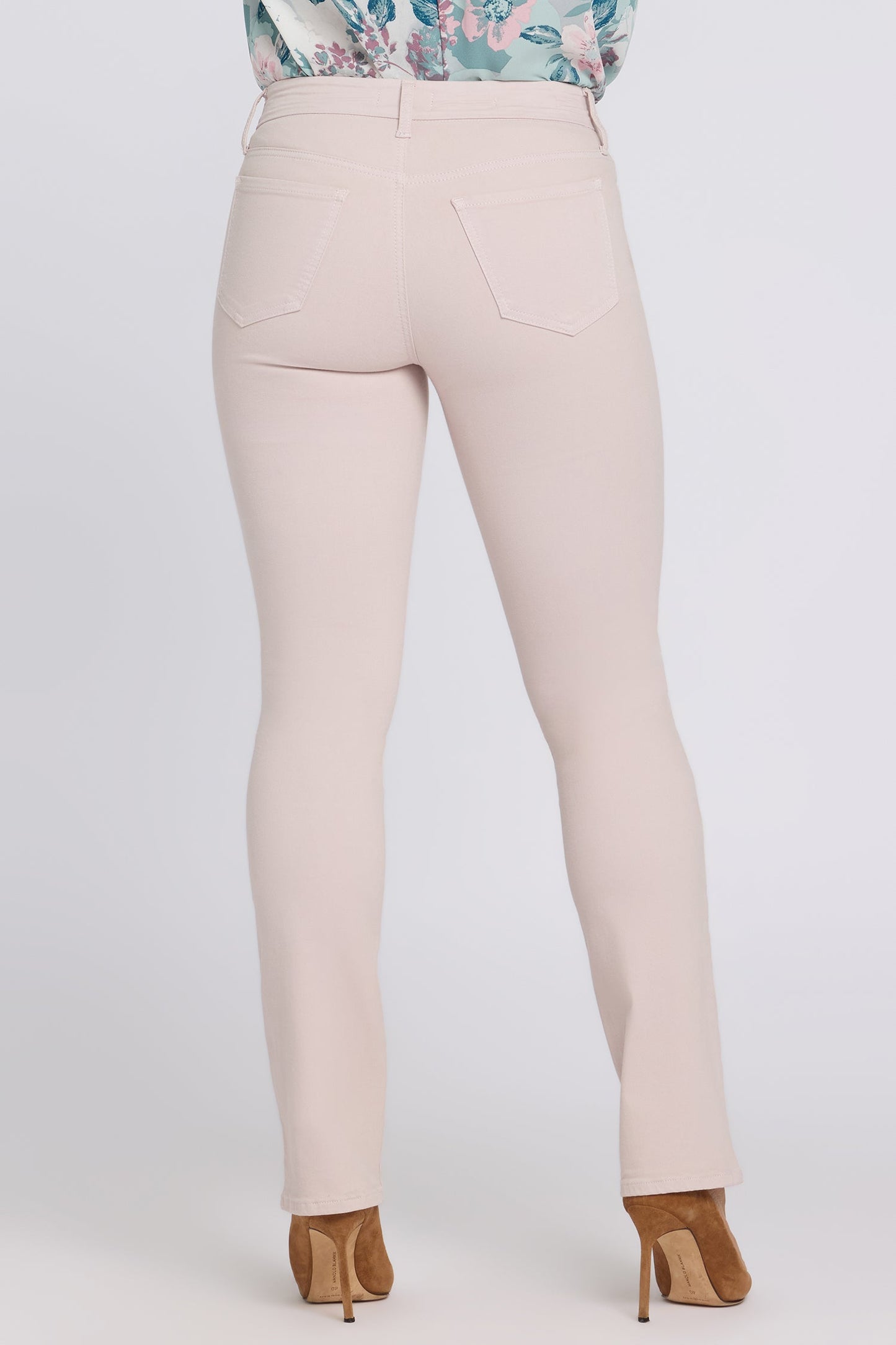 Waist-Match™ Marilyn Straight Jeans - Rock Flower