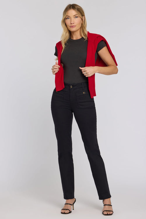 Marilyn Straight Jeans - Black