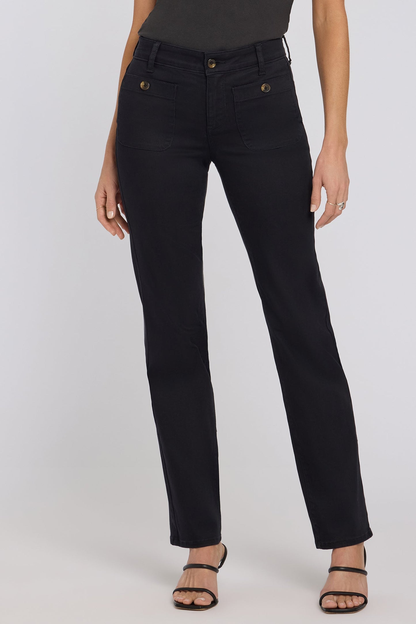 Marilyn Straight Jeans - Black