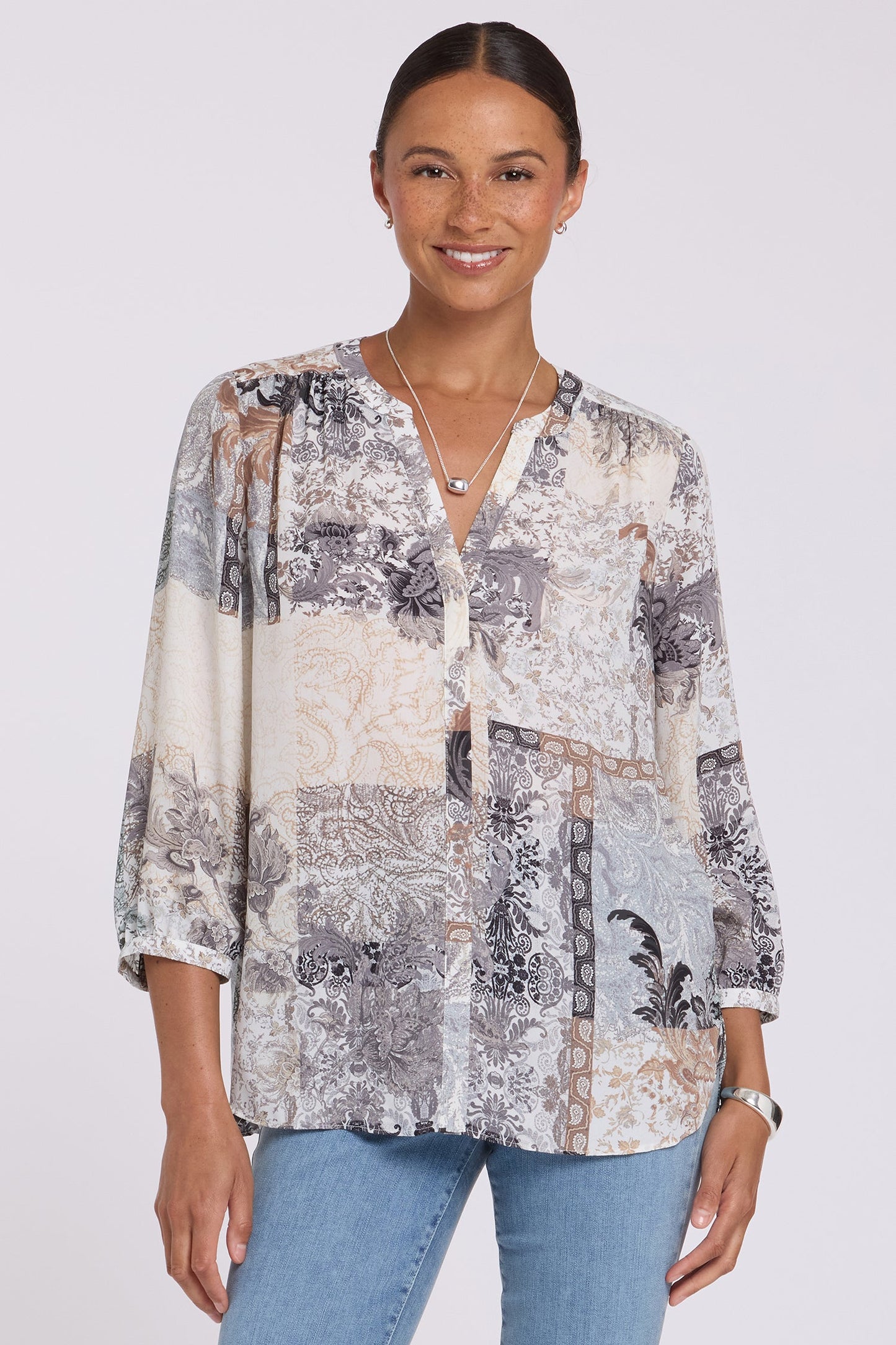 Pintuck Blouse - Saint-Yon