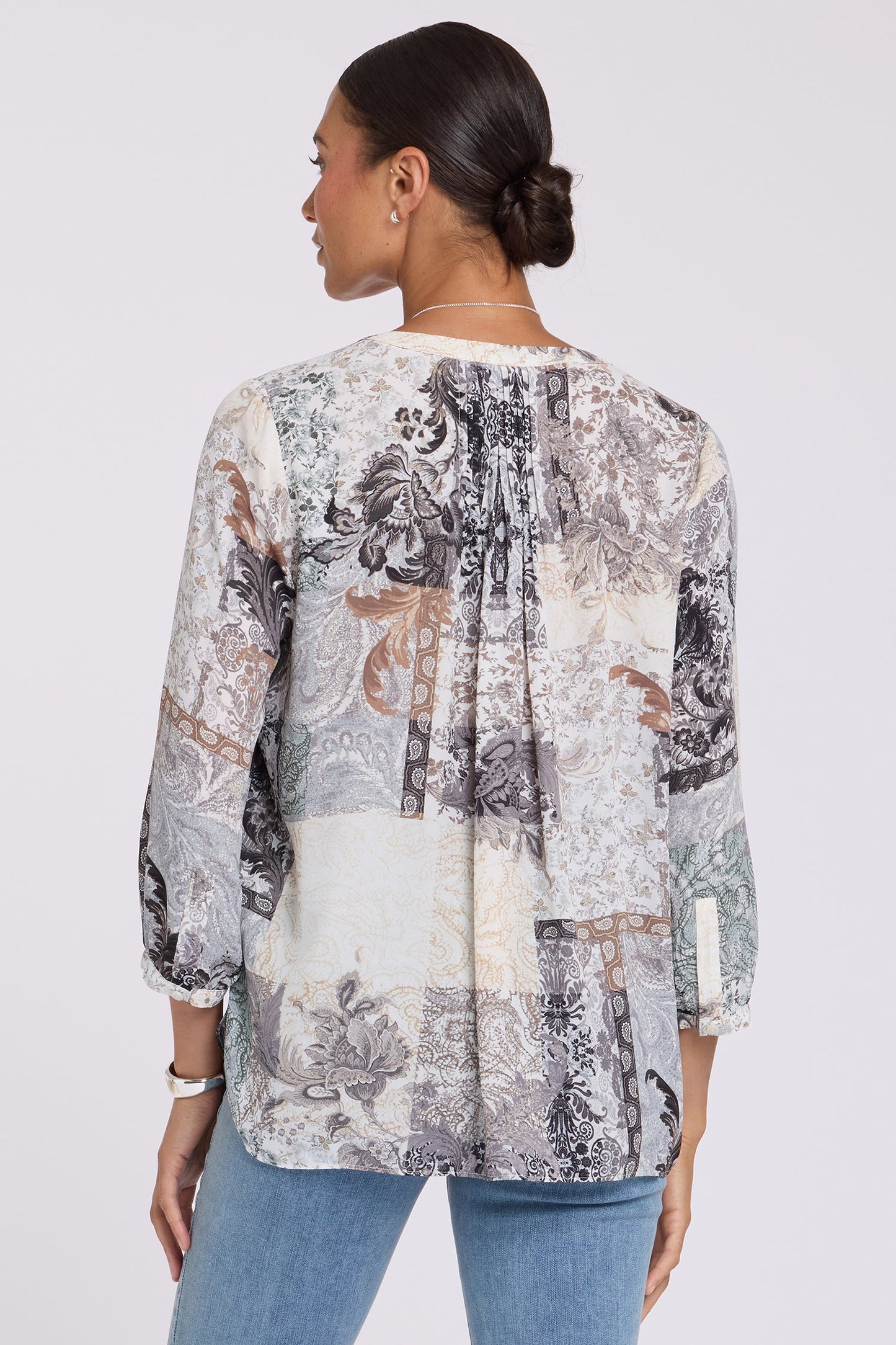 Pintuck Blouse - Saint-Yon