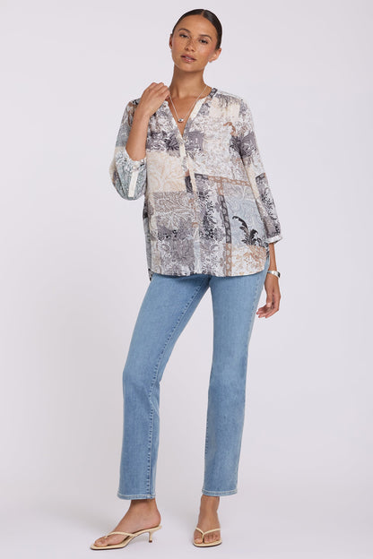 Pintuck Blouse - Saint-Yon