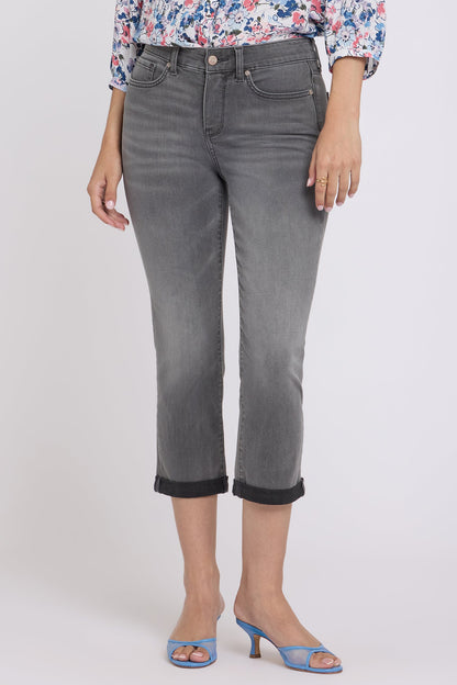 Chloe Skinny Capri Jeans - Dusty Ash