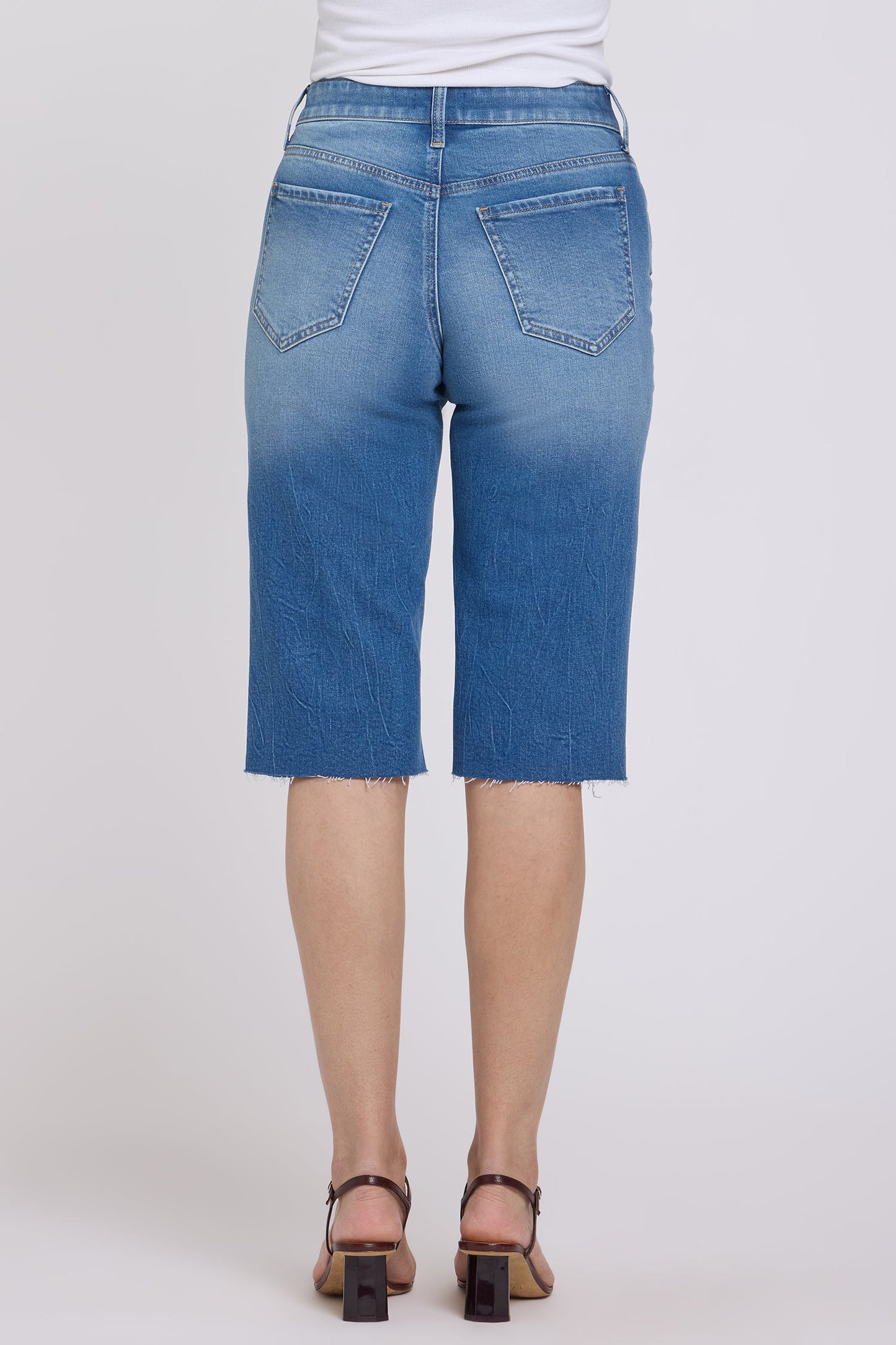 Kristie '80s Bermuda Denim Shorts - Pacifica