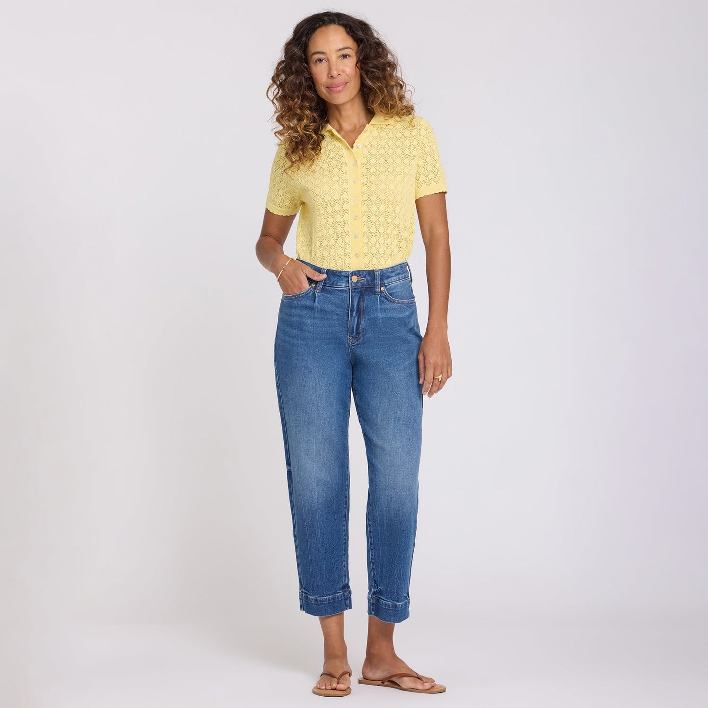 Carrot Ankle Jeans - Wild River