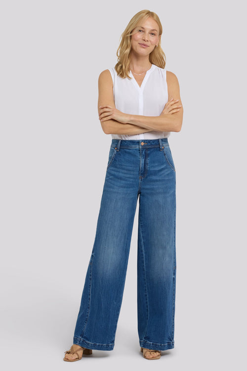 Gracie Wide Leg Jeans - Wild River