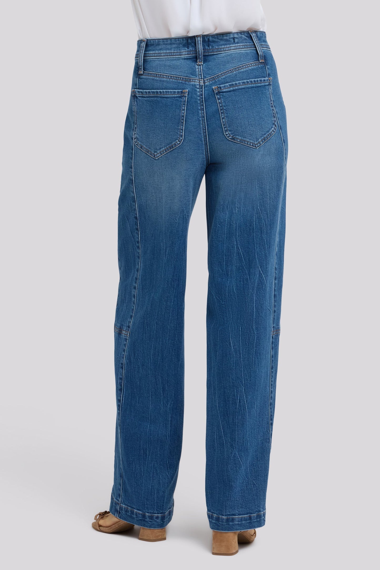 Gracie Wide Leg Jeans - Wild River