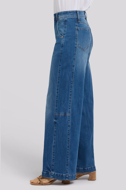 Gracie Wide Leg Jeans - Wild River