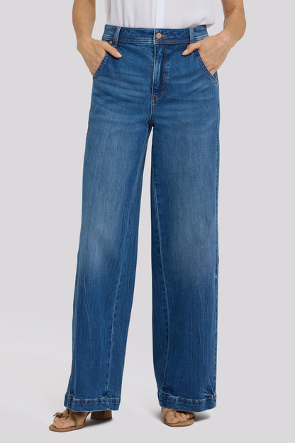 Gracie Wide Leg Jeans - Wild River