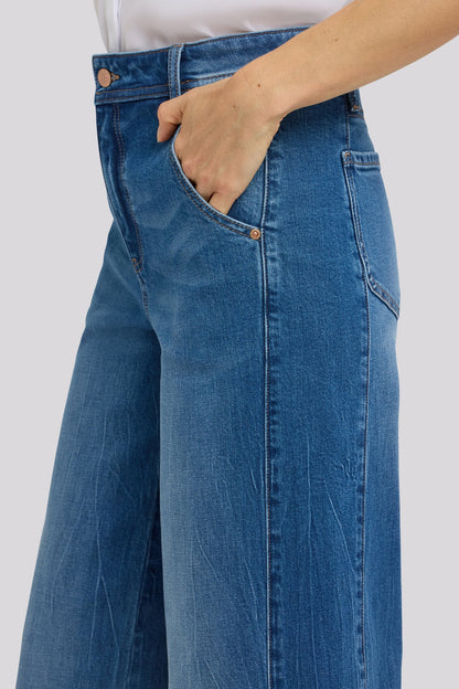 Gracie Wide Leg Jeans - Wild River