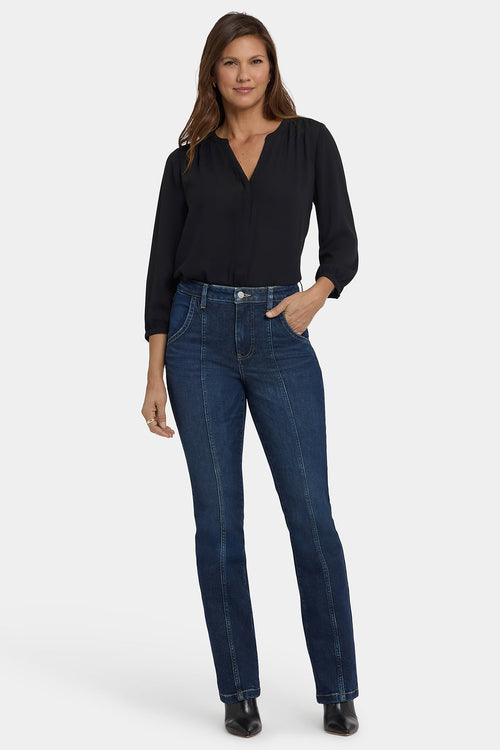 Billie Mini Bootcut Jeans - Indigo Seine
