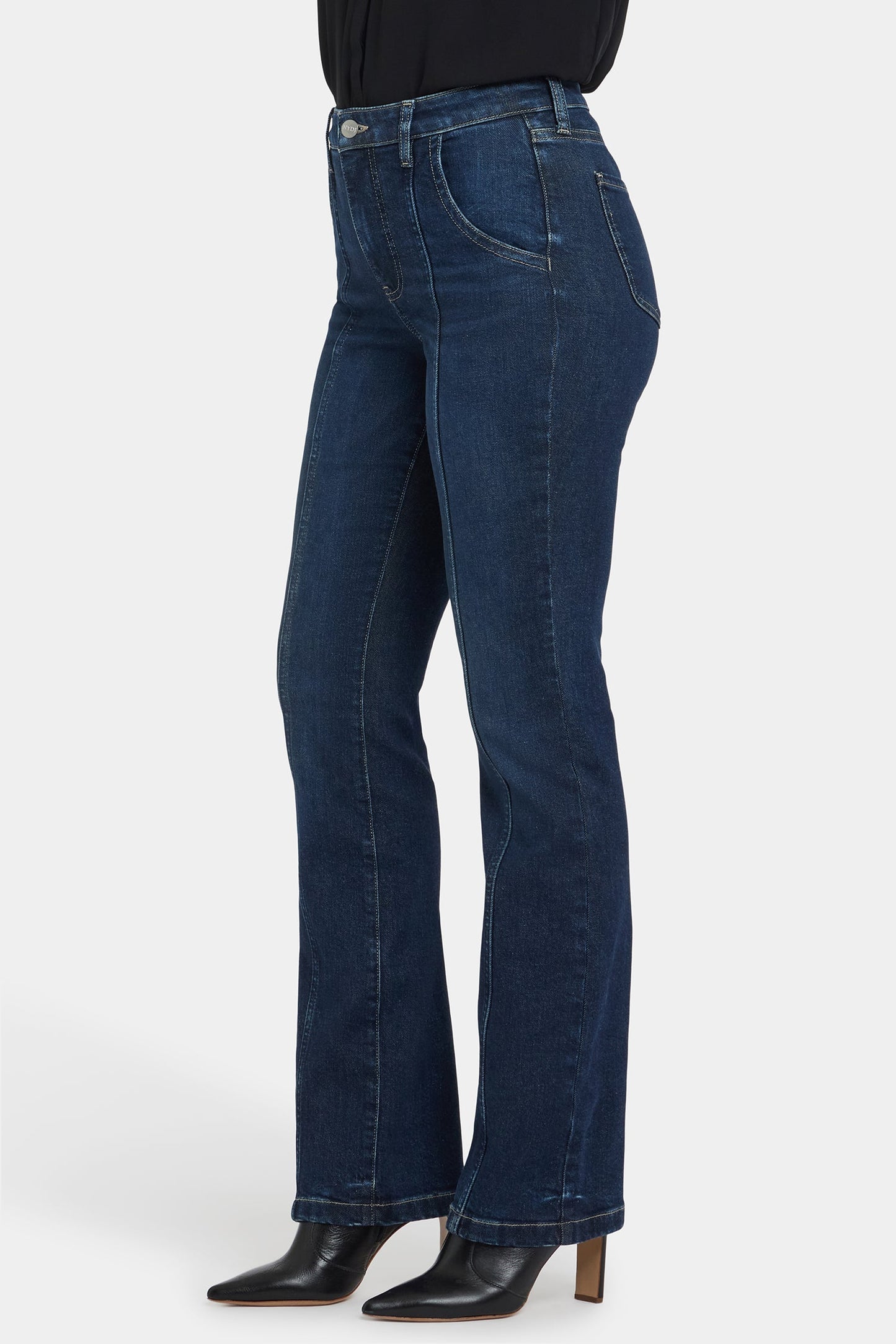 Billie Mini Bootcut Jeans - Indigo Seine