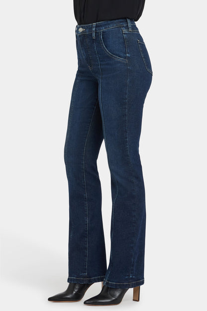 Billie Mini Bootcut Jeans - Indigo Seine