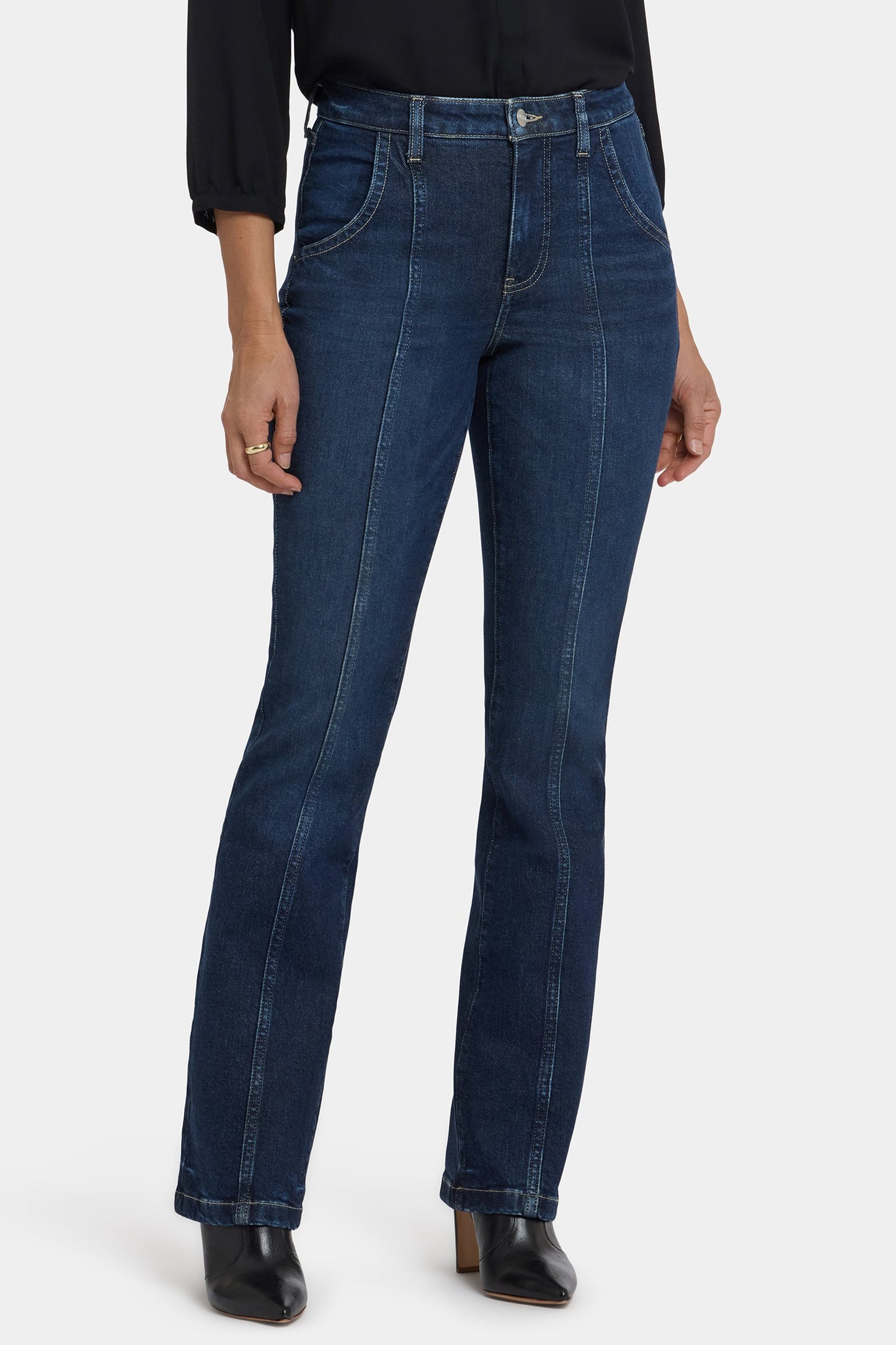 Billie Mini Bootcut Jeans - Indigo Seine